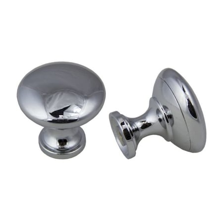 Crown 1-1/5" Island Cabinet Knob Polished Chrome Finish CHK910HPC